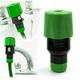 Gerich Garden Hose Pipe Connector Sink Faucet Adapter Universal Kitchen Mixer Tap Green Pipe Connector - 2 Pcs