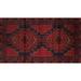 Ahgly Company Indoor Rectangle Traditional Burgundy Brown Persian Area Rugs 2 x 4