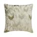 Euro Sham Decorative Ivory 26 x26 (65x65 cm) Sqaure Euro Shams Jacquard Foil Beaded Throw Pillows For Sofa Abstract Pattern Modern Style - Foiled Ganache