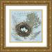 Reynolds Jade 12x12 Gold Ornate Wood Framed with Double Matting Museum Art Print Titled - Nesting Collection I