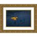 Zheng Michael 24x17 Gold Ornate Wood Framed with Double Matting Museum Art Print Titled - Heart Of Aspens