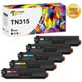 Toner Bank Compatible Toner Cartridge Replacement for Brother TN 315 TN-315BK TN-315C TN-315M TN-315Y High Yield (2 * Black Cyan Magenta Yellow 5-Pack)