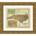 Tanner 24x20 Gold Ornate Wood Framed with Double Matting Museum Art Print Titled - North Carolina - Tanner 1833