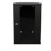 NavePoint 15.75 in Wall Mount Network Cabinet 9U Glass Black