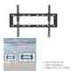 TV Mount TV Tilting Mount - TV Wall Mount Bracket Mounts 32 to 70 Inch HDTV LED LCD Plasma Flat Screen Television Up to 110 lbs VESA from 200x100mm to 600x400mm