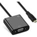 avedio links Micro HDMI to VGA Adapter Active Micro HDMI to VGA Video Converter with 3.5mm Stereo Audio Micro HDMI to