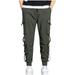 Clearance Pants for Men Men s Hiking Cargo Pants Relaxed Fit Stretch Jogger Pants Cycling Waterproof Outdoor Trousers with Pockets