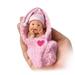 The Ashton - Drake Galleries Bundle Of Love Issue #1 Hand-Painted Lifelike Pint-Sized Sweet-As-Can-Be Babies Miniature Baby Doll by Sherry Rawn 4-inches