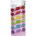 Goody Jeweled Flower Contour Clip 12 ct (3-Pack)