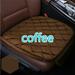 Suanret Universal Car Seat Cover 3D Cotton Breathable Soft Gel Honeycomb Seat Cushion Protector Coffee ONE SIZE