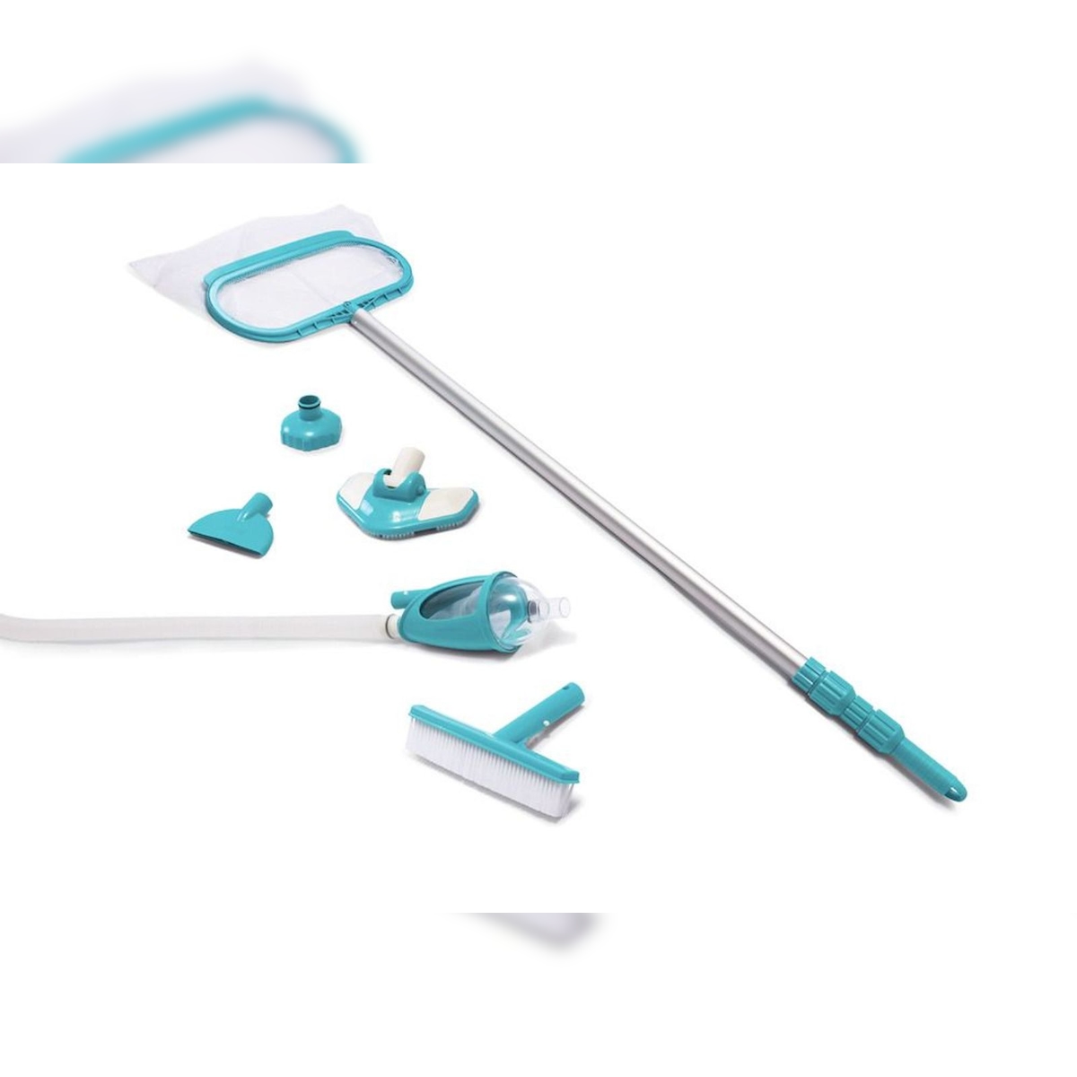INTEX Reinigungsset Bodensauger Teleskopstange 279 cm Kescher Image