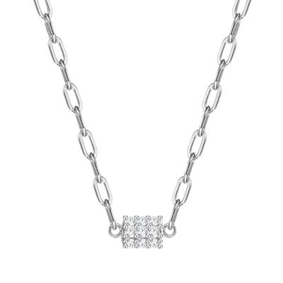 Glanzstücke München Halskette Sterling Silber Zirkonia in 40,0 cm Basiskette + 5,0 Verlängerung Damen Image