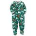 Carters Baby Boys Printed 1 Piece Fleece Footy Pajama (Green Animals 6M)