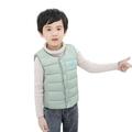 Boys Puffy Winter Coats Snow Jackets Kids Child Kids Toddler Baby Boys Girls Cute Cartoon Animals Letter Sleeveless Winter Solid Coats Vest Jacket Outer Outwear Outfits Toddler Boys Sequin Coat