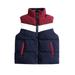 Size 6 Boys Jacket Kids Child Toddler Baby Boys Girls Sleeveless Color Block Patchwork Winter Coats Jacket Vest Outer Outwear Outfits Clothes Coat And Snow Pants for Boys