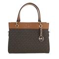 Michael Kors Mädchen Md Satchel, Braun_dunkelbraun, M EU