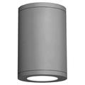 Wac Lighting Ds-Cd08-N Tube Architectural 12 Tall Led Outdoor Flush Mount Ceiling Fixture