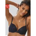 Push-up-BH VIVANCE Gr. 75, Cup AA, blau (midnight blue) Damen BHs Bügel-BHs