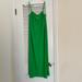 Zara Dresses | Green Zara Maxi Dress | Color: Green | Size: M