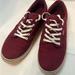 Vans Shoes | Burgundy Vans Tennis Shoes | Color: Red | Size: 8