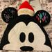 Disney Accessories | Disney Mickey Mouse Holiday Beanie | Color: Black/White | Size: Os