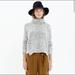 Madewell Sweaters | Madewell Black/White Marbled Turtleneck Sweater | Color: Black/White | Size: Xs