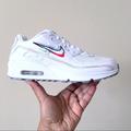 Nike Shoes | Nike Air Max 90 Rainbow Stitch | Color: Green/White | Size: 7.5