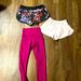 Lululemon Athletica Pants & Jumpsuits | Lululemon Bundle | Color: Black/Pink | Size: Various