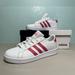 Adidas Shoes | Adidas Grand Court Sneakers White & Pink Glitter In Women’s 5.5/Kids Size 4 Nib | Color: Pink/White | Size: 5.5