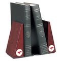 SMU Mustangs Primary Team Logo Rosewood Bookends