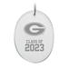 Georgia Bulldogs Class of 2023 2.75'' x 3.75'' Glass Oval Ornament