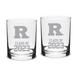 Rutgers Scarlet Knights Class of 2023 14oz. 2-Piece Classic Double Old-Fashioned Glass Set