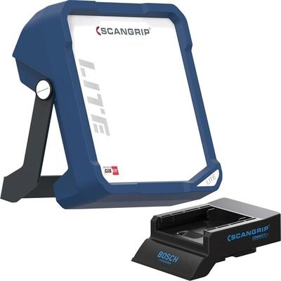 Akku led Baustrahler Arbeitsleuchte Lampe vega lite für Bosch 18V - Scangrip Image