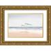 Wiens James 24x17 Gold Ornate Wood Framed with Double Matting Museum Art Print Titled - Salento Coast I