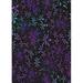 Ahgly Company Machine Washable Indoor Rectangle Transitional Purple Navy Blue Area Rugs 7 x 10