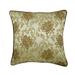 Toss Pillow Covers Pillow Cover Brown Gold Cushion Cover 24 x 24 Pillow Cover Silk Jacquard Floral Sofa Bed Pillow Brown Pillow Cover 24x24 inch (60x60 cm) - Brown Floral Glory