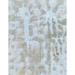 Ahgly Company Indoor Rectangle Abstract Gray Cloud Gray Abstract Area Rugs 2 x 4