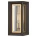 1 Light Small Outdoor Wall Sconce 13.5 inches Tall and 6.5 inches Wide Bailey Street Home 154-Bel-4623573