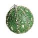 2DXuixsh Paper Ornament Christmas Rhinestone Glitter Baubles Balls Xmas Tree Ornament Decoration 8Cm Acrylic Chandelier Coffin Foam Green