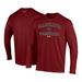 Men's Under Armour Garnet South Carolina Gamecocks Volleyball Arch Over Performance Long Sleeve T-Shirt