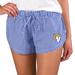 Women's Concepts Sport Royal Los Angeles Rams Tradition Woven Shorts