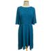 Anthropologie Dresses | Anthro Hd In Paris Midi Dress Size Small | Color: Blue | Size: S