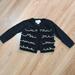 Kate Spade Shirts & Tops | Kate Spade Sweater For Baby Girl | Color: Black/Gold | Size: 12mb