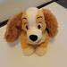 Disney Toys | Disney Lady And The Tramp "Lady" Plushie | Color: Gold | Size: Osbb