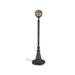 Patio Living Concepts European 1-Light 85" Post Light Plastic/Metal in Black | 85 H x 22 W x 22 D in | Wayfair 460