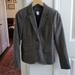 J. Crew Jackets & Coats | J. Crew Wool Silk Blazer Size 2 | Color: Brown/Gray | Size: 2