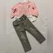 Jessica Simpson Matching Sets | Jessica Simpson Outfit 18 Month | Color: Gray/Pink | Size: 18mb