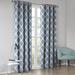 Wade Logan® Abrihet Printed Ikat Blackout Curtain Panel Polyester in Green/Blue/Navy | 95 H in | Wayfair 630D46007C7147BF8AA828D1BA4EB577