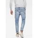 Slim-fit-Jeans G-STAR RAW "D-Staq 3D Slim Fit" Gr. 33, Länge 30, blau (light, blue) Herren Jeans Slim Fit