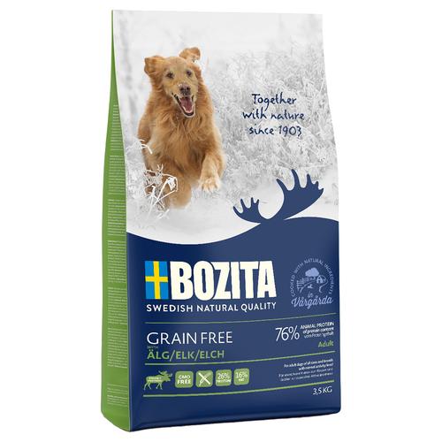 3,5kg Bozita Grain Free Elch Hundefutter trocken